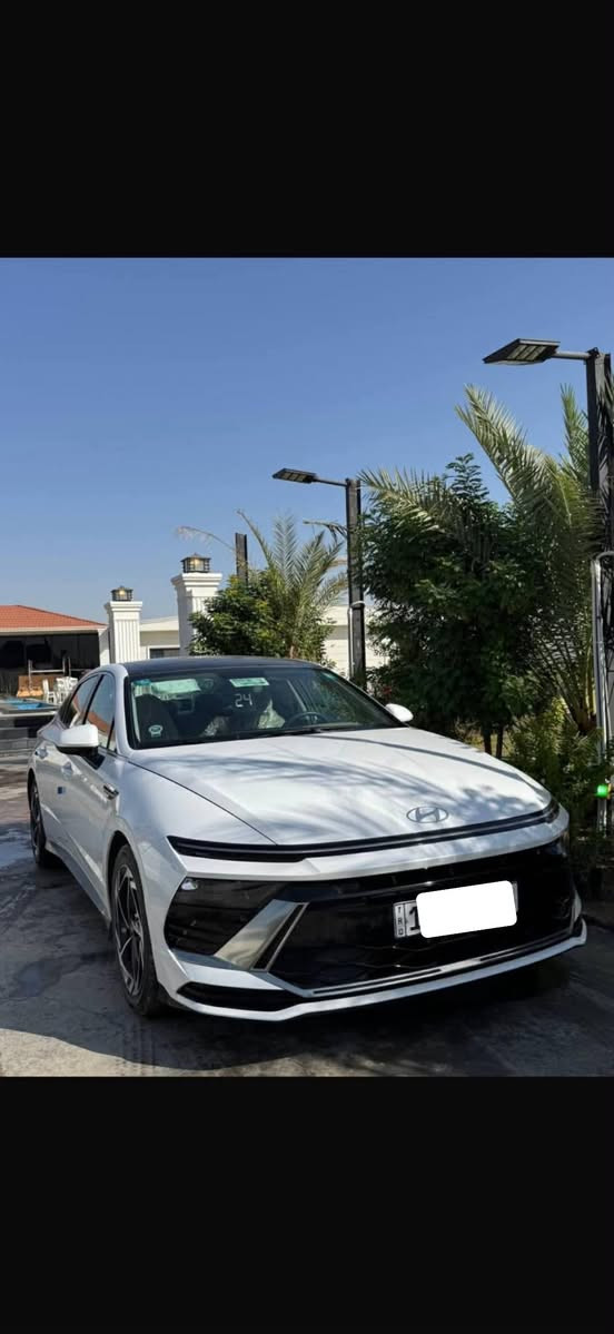 سوناتا 2024 خليجي كفالة عامة
بانزين 
ماشية 24 الف 
فول مواصفات داخل جلد 
بانوراما 
رقم بغداد بأسمي
مكاني ديوانية 
***********

