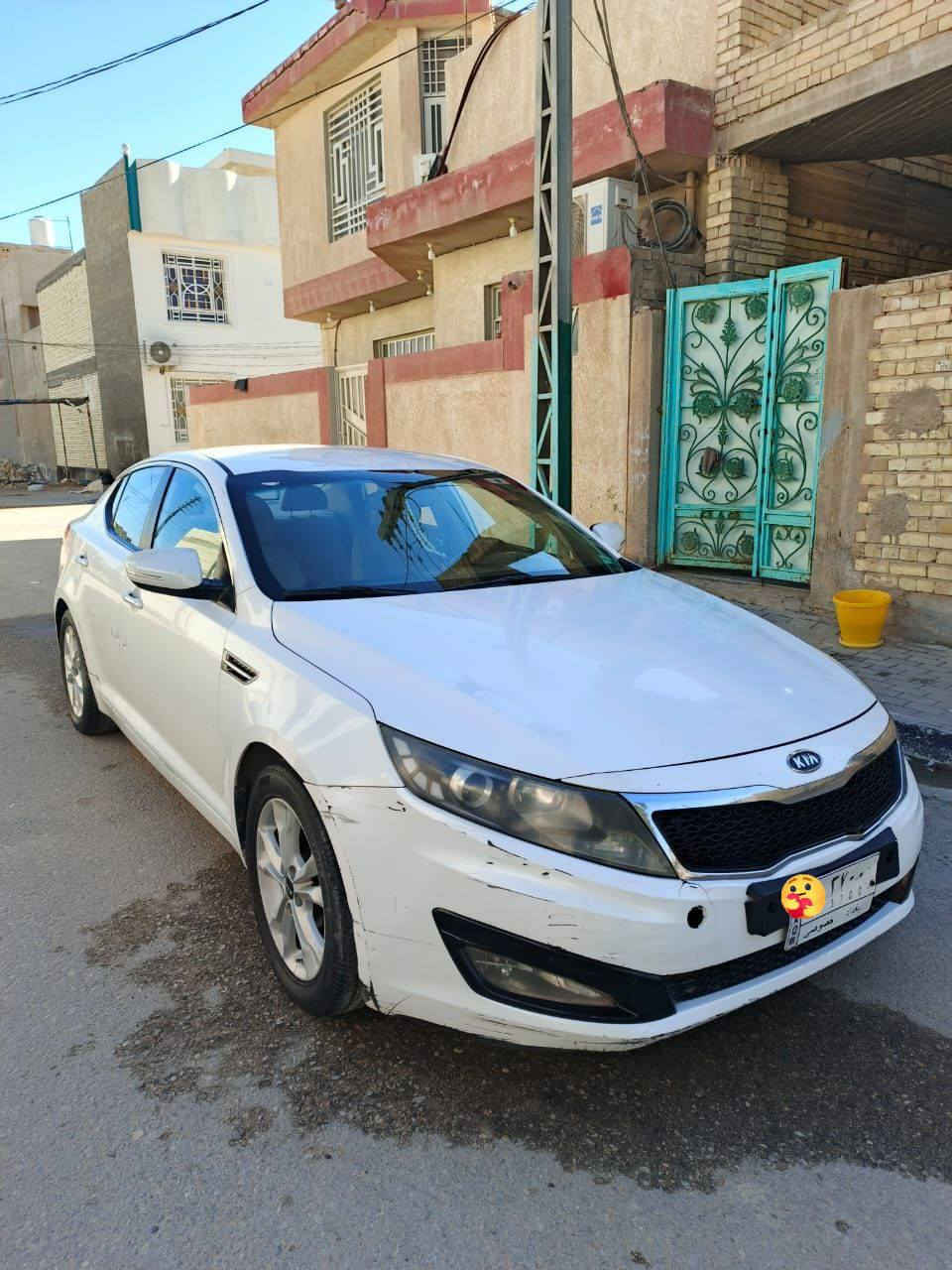 سيارة اوبتما خليجي محرك ٢٠٠٠ ( المرغوب )
مكان السيارة كربلاء 

رقم مميز (بغداد)

موديل ٢٠١١ 
بيهة طختين او ٣ بسيطات 
محرك وكير نضيفات 
تدفئة وتبريد شغال
كهربائيات كلها شغالة 
الدواخل لونين بيجي واسود 
حدادية نضافة ٧٠٪ 
تايرات نضافة ٧٠٪ 
السعر المطلوب   ١٥٠$  (مع الرقم المميز)

( مكلف بالنشر ) اي استفسار اتصل على هذا الرقم 
***********
