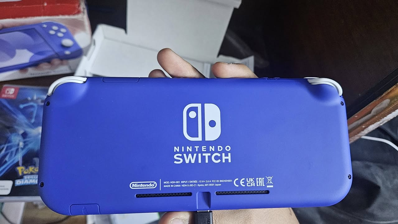 جهاز نينتيندو سويتج lite غير مهكر جديد حتى النظام ما بادي بي مع لعبة Pokémon brilliant diamond
170 الف


**إذا كنت صاحب هذا الإعلان وتريد حذفه لأي سبب، رجاءا أرسل رسالة إلى الدعم الفني**