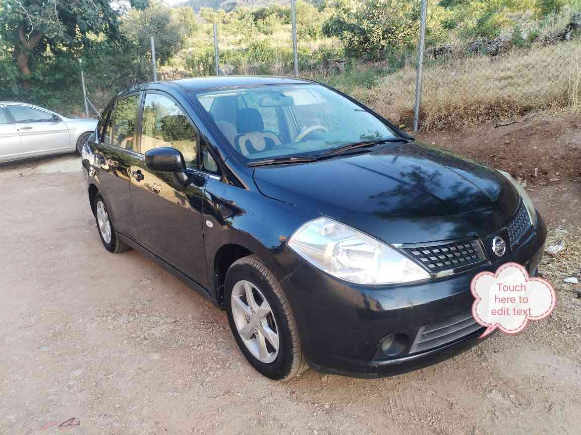 nissan tida2008 خةليجي ناو زةرد گير توماتيك جام كارةبا تةبريت شاشة و كاميرا جوار تاية و ويلي نوي گير و مةكينة بة شةرت رةقةم باريك هةولير بي بوياغ بستيك كارتي هةية سةيارةكة بي بوياغة*********** أربيل, العراق
