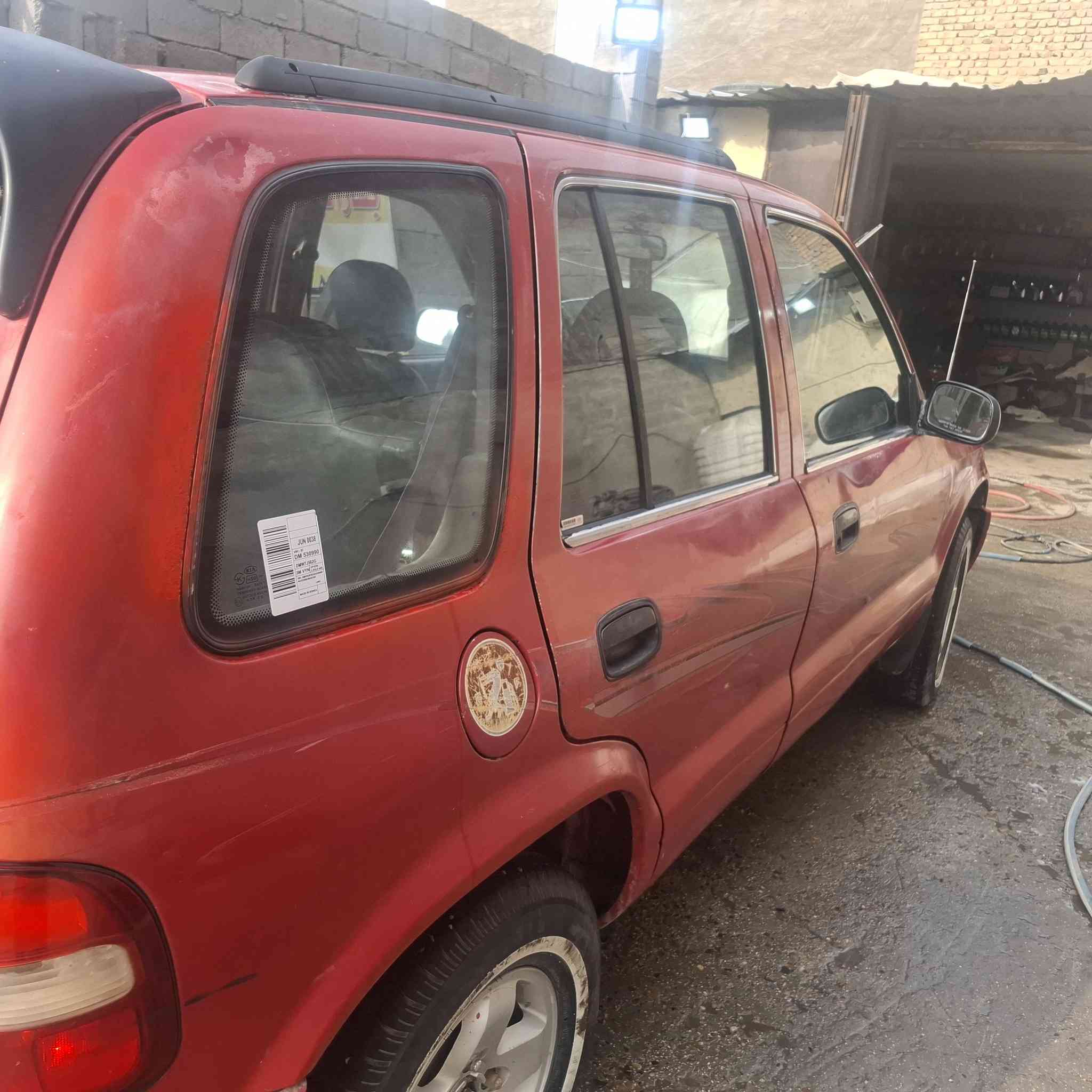 كيه سبورتج مديل ٢٠٠٠ كامله محرك كير صدر امامي خلفي كهرباء كلها شغاله تبريد شغال رقم بغداد  انكليزي سعر ٤٦ هاتف ***********
