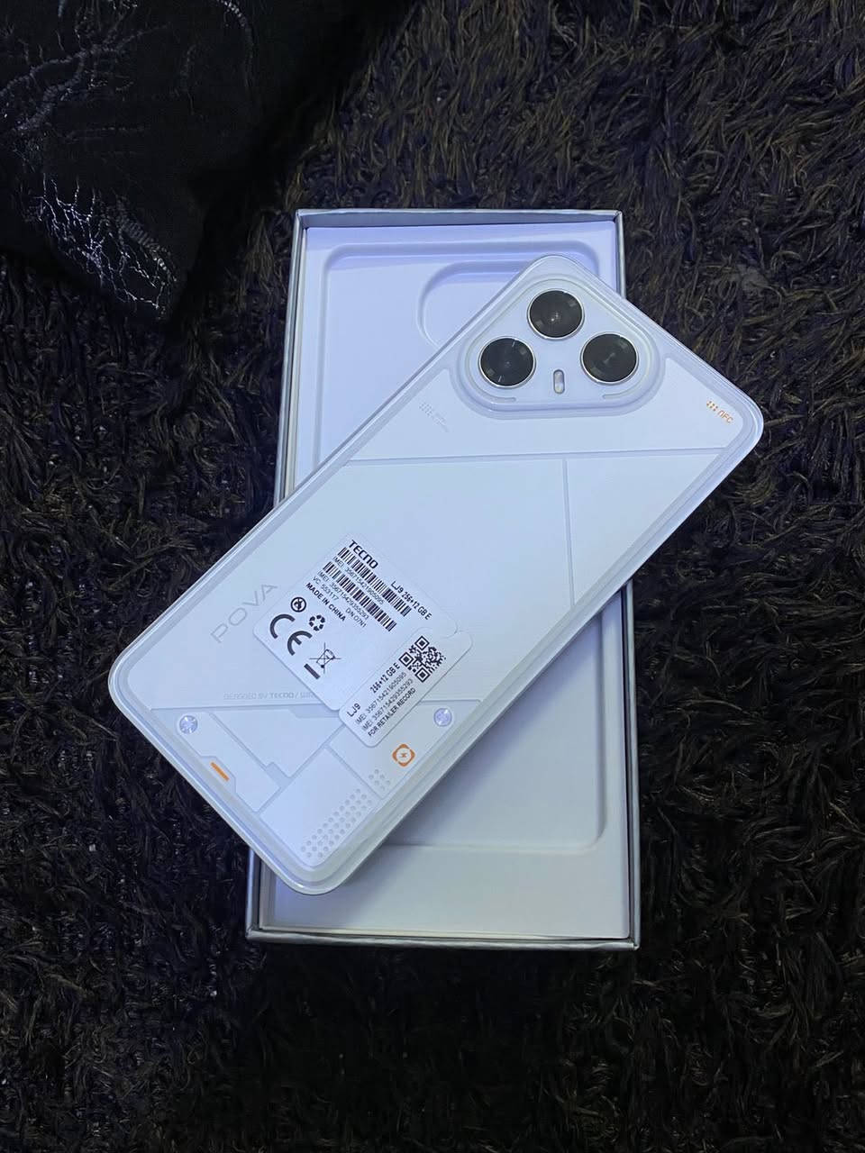 للبيع جهاز Tecno Pova 7Ultra 5G
* المواصفات:
شاشة AMOLED 
تردد 144HZ- دقة 1.5K - 6.67 إنج 
حماية Gorilla Glass 71
المعالج
MediaTek Dimensity 8350 Ultimate •
• ذاكرة حتى 256GB + 24GB RAM (مع توسعة إضافية) + كاميرا خلفية مزدوجة: 108MP أساسية + 8MP واسعة
• كاميرا أمامية 13MP
• بطارية قوية 6000mAh + شحن سريع 70W + يدعم الـشحن لاسلكي 30w
Dolby Atmos ستيريو سبيكر بدعم •
• مقاومة ماء وغبار بمعيار 1P64
• ⁠استخدام قليل مع جميع ملحقاته كارتونة + شاحنة مع كيبل اصلي + كفر شفاف اصلي
السعر 325 الف وبي مجال
***********
