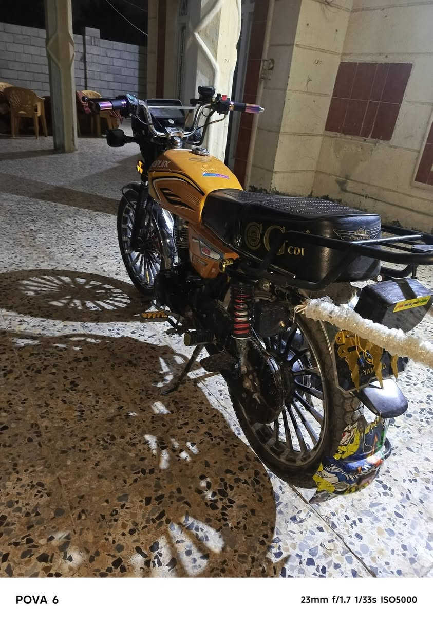 يالله دراجة سونك للبيع موديل 24محركcc200بي ورقة منفيس فقط سعرة775وبي مجال مكاني الرمادي جويبة نساف متواجد فيس واتساب رقمي***********
