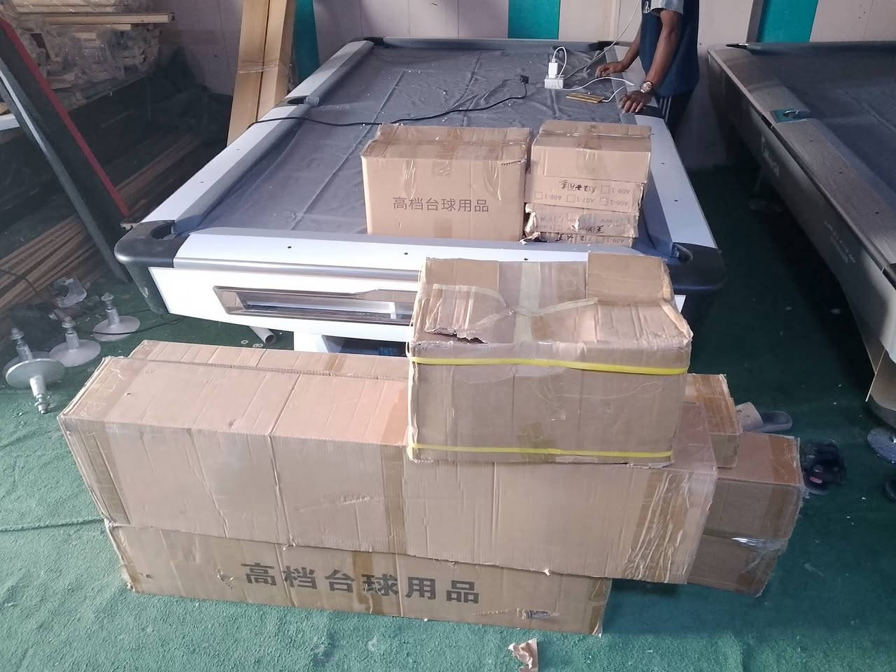 تم وصول وجبة بليارد مستعمل وجديد
سوبر ماستر جديد ضمان ١٠ سنوات متوفر الشاصي الحديد والشاصي الخشب ضمان مفتوح 

هدايا وعروض لا تنتهي مع الضمان والفحص 
يوجد كادر متخصص لنصب طاولات البليارد 
أسعار تنافسية ومناسبة جدا جدا 
موقعنا بغداد حافظ القاضي للاستفسار 
*********** /
واتساب او اتصال
