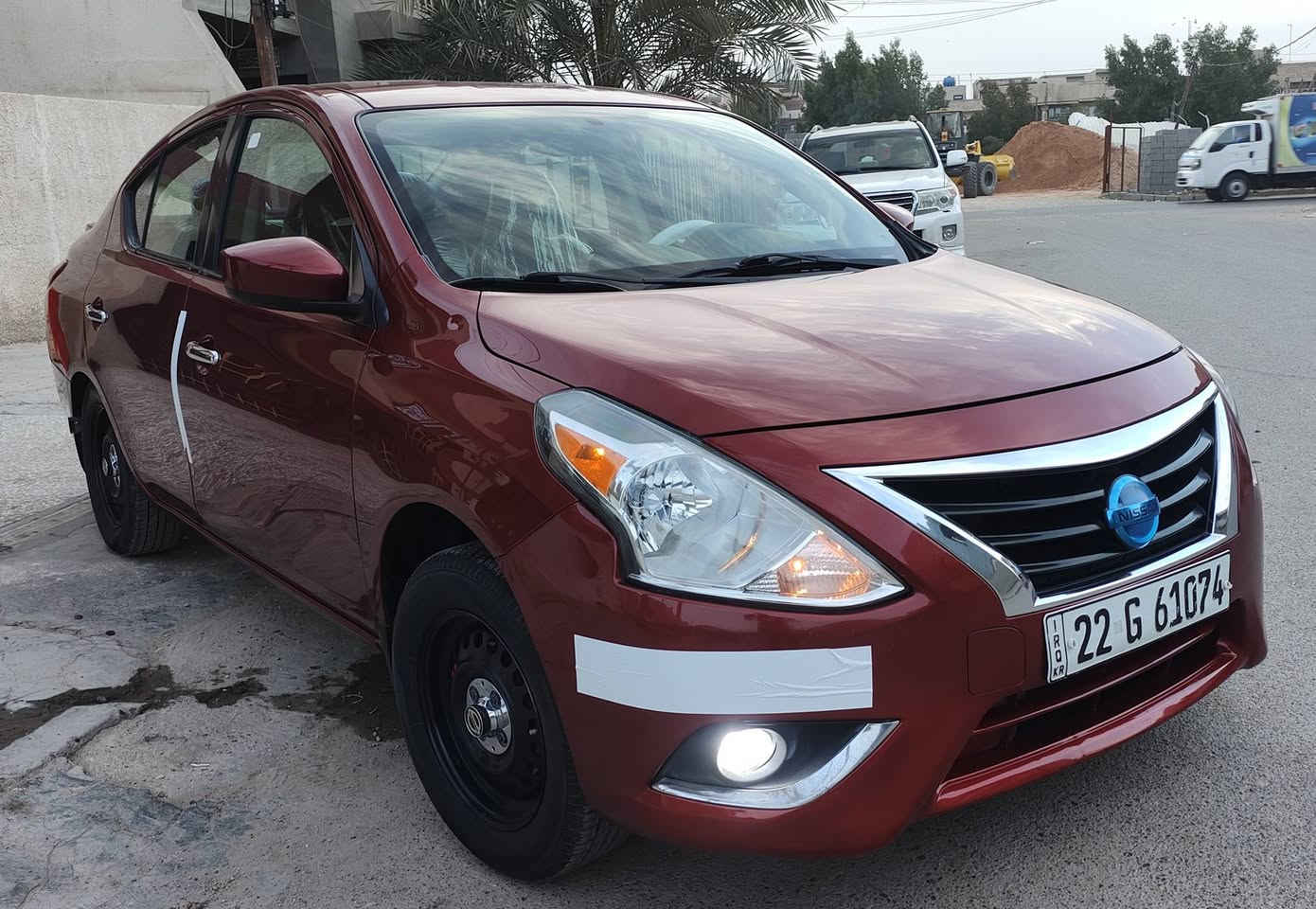 السلام عليكم نيسان فيرسا 2019 SV 🚗
رقم اربيل تريد تحويل / وكاله ⚖️
ماشيه 106ميل 🚘
صور الحادث مرفقه + سونار  🛻
كير محرك حداديه تخم تاير كله جاهز 🚀
تبديل جاملغ امامي ايسر فقط بدون دواخل  🏴‍☠️🏴‍☠️
#السعر  (98) 💵
 مكان السياره بغداد  🚩
 اتصال + واتساب  *********** 📲
