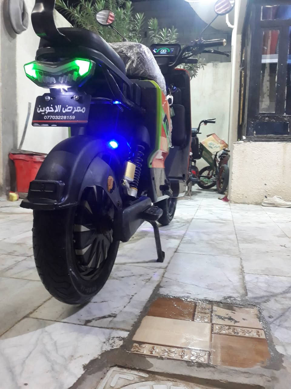 السلام عليكم دراجة R11 للبيع او للمراوس بأحدث الدراجة نضيفة مديل 2026 وصل موجود استعمال قليل من لبيت للمدرسة بعدهي بلزكاتهة الدراجة كلشي شغال وبيهة بلوتوث وهورن وتشغيل بصمة وكارت وسويج وبطاريات 32  امبير شركة ونلي احسن شركة السعر 650وبيهة مجال حك لجية مكاني البصرة ابو الخصيب ***********
