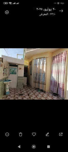 بيت للبيع حاوي العباس المساحه 150 طابوك والسقف صب كونكريت بيت جاهز الرقم *************السعر 50اوبي مجال
