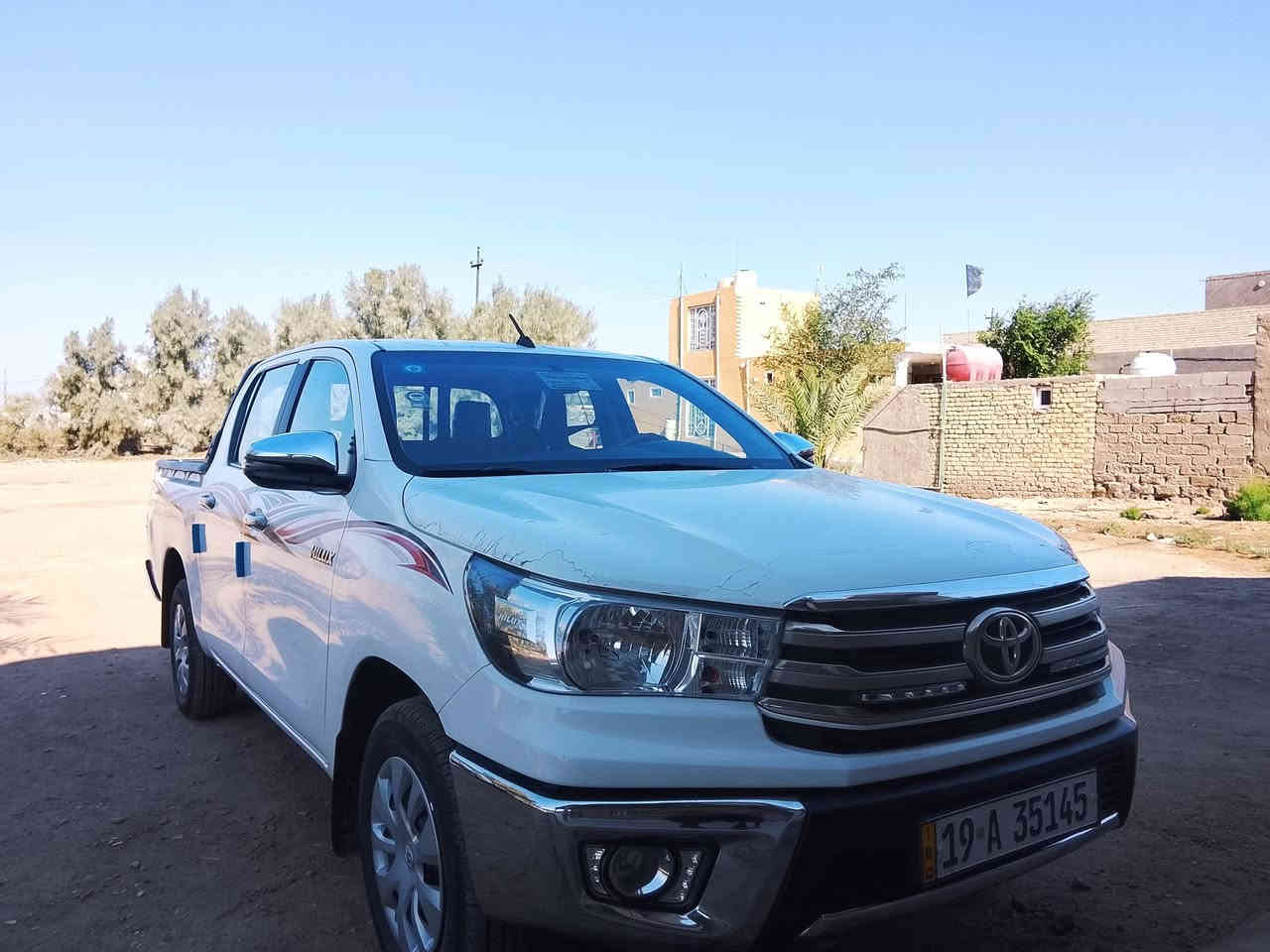 للبيع: تويوتا هايلكس 
الموديل: 2022: كويتي
الكفالة: عامة
الرقم: كربلاء (الجديد) 

العداد: 103 كم 
السعر 235 
الموقع واسط نعمانية 
للتواصل: ***********
أو خاص
