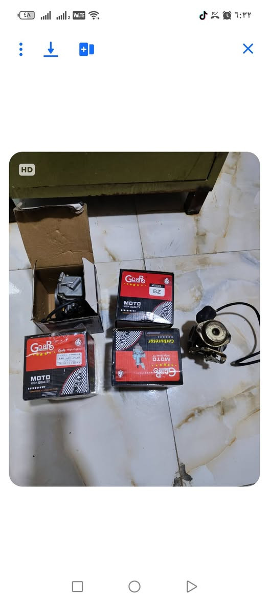 السلام عليكم كابريترات تجاري بريز العدد 4 قطع مستعملات يحتاجلهن ضبط ابيع كوم حديد
الواحد ب 10 الاف قفل
وكابريتر ماكس 140 واحد
كلهن ب 50 الف 
بغداد مدينة الصدر الدسيم


**إذا كنت صاحب هذا الإعلان وتريد حذفه لأي سبب، رجاءا أرسل رسالة إلى الدعم الفني**