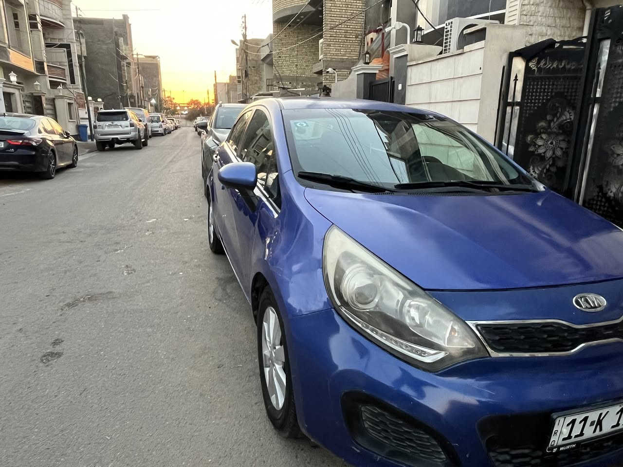 ريو موديل 2013  هاشباك ب ٩٠ورقه السياره نضيفه وممشاها مرضح بلصور. رقمي *********** التواصل واتساب رقمها بغداد عنواني بغداد
