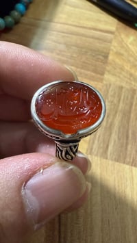 عقيق يماني • صياغة عارف البحرين