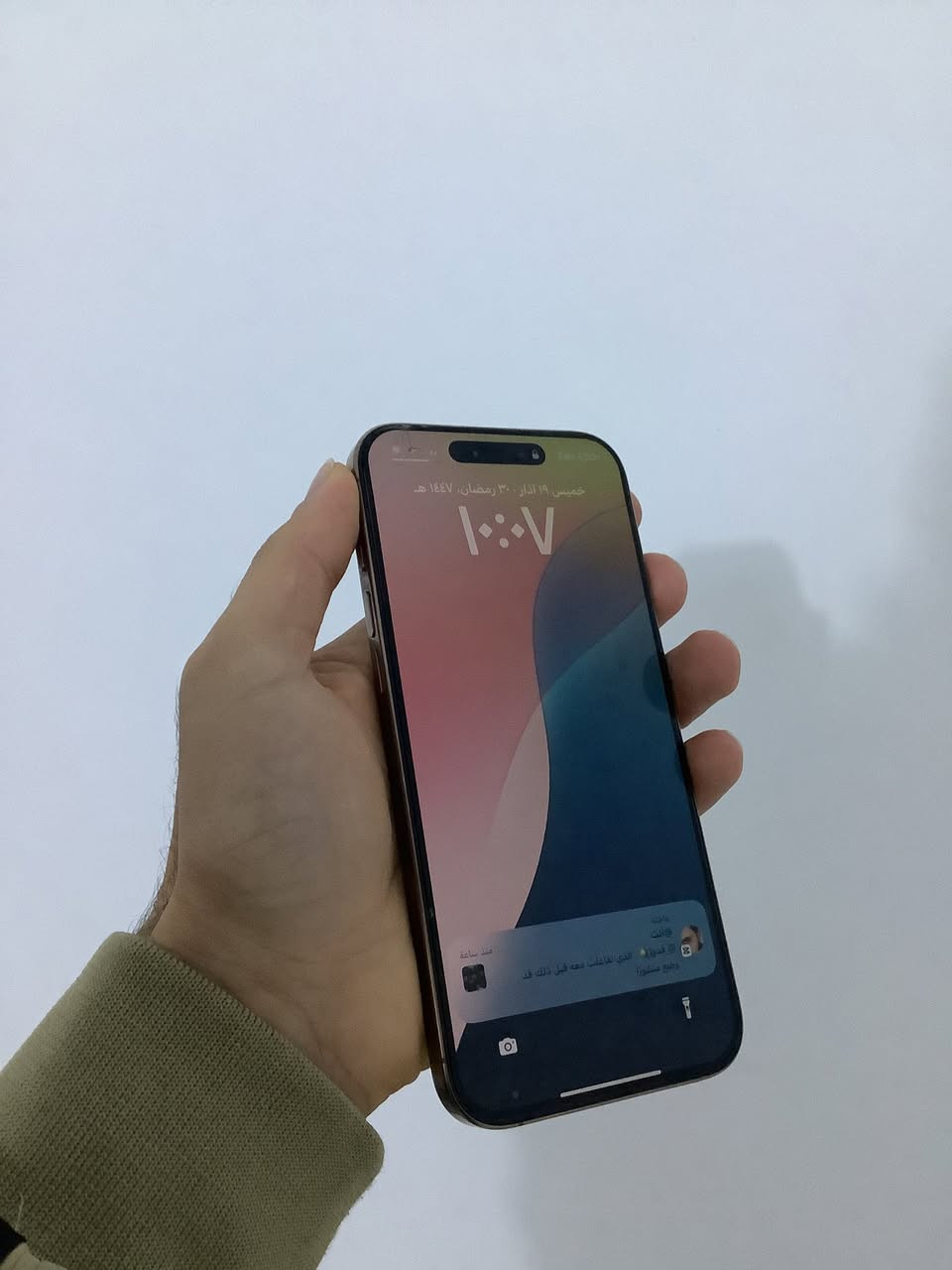 سلام عليكم ايفون 16 برو ماكس شرق اوس ماستر نضيف 100 زلق ما بي تجي وتشوف وتر بروف  جهاز كامل ملحقاته لمكان بصره المدينه بني منصور  مستعجل. علا بيعته رقمي  وتساب 7718381767📞 لتصال  ***********
