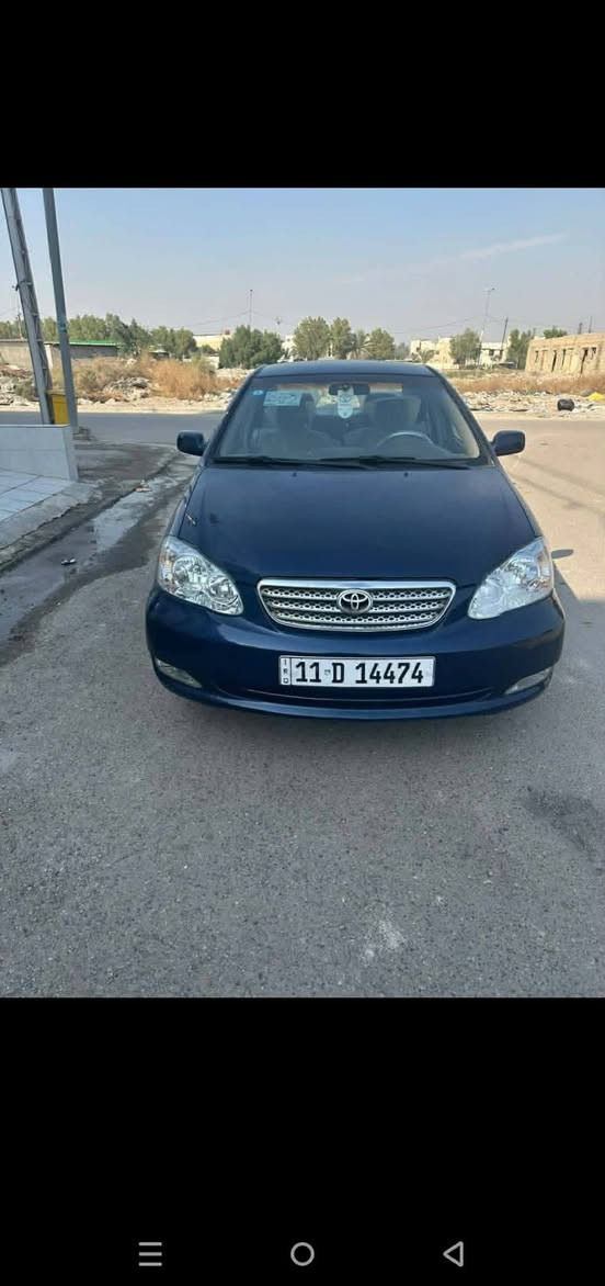 السلام عليكم كورلا نحله 2007 مصبوغه احزام الجمالية فقط محرك كير خير من الله مكان ديالى بعقوبة التحرير سعره 83 وبيه مجال بصيط/***********
