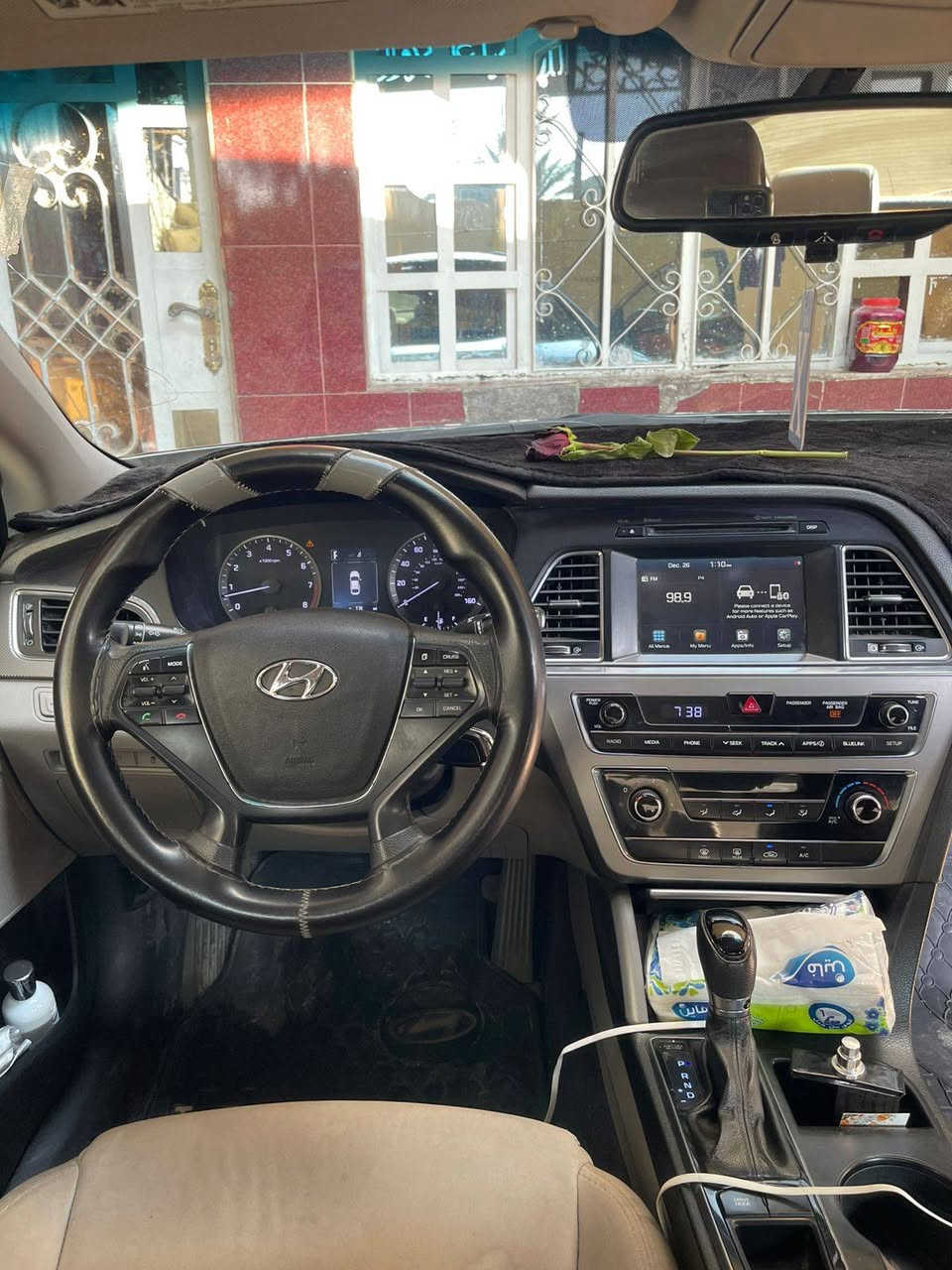 سلام عليكم من رخصة الادمن
سوناتا امريكي موديل 16 مواصفات SE
شاشة كبيرة
شاشة اعطال
كامرة دوار
تحكم ستيرن 
ثلاث انظمة
ايكو وسبورت وعادي
مكينة استندر مفتوحة 
تخم تاير 
حدادية حلوة 
السيارة ليبل واحد
بيهة بنيد امبدل اصلي تفصيخ 
وبيهة عرقجين قمارة امبدل
السعر 105$ ابسمي اتريد تحويل او وكالة
مكان السيارة بغداد ***********
