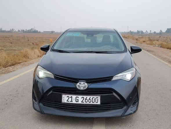 السلام عليكم من رخصه الادمن للبيع كورله 2017 فقط اقصاط مقدمه والباقي اقصاط شهري شرط موضف من سكن بغدادالتصال على الرقم / *********** /
