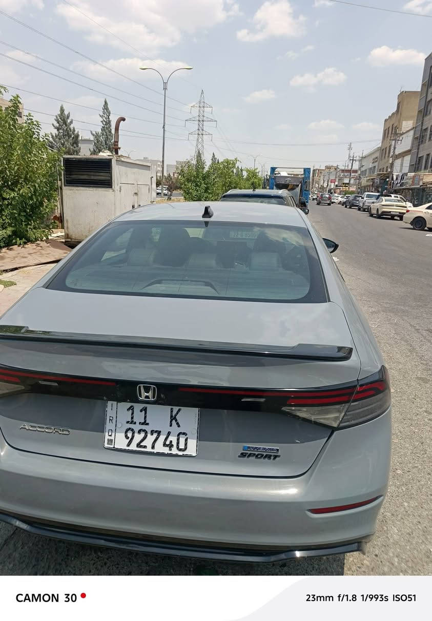 السلام عليكم ورحمة الله وبركاتة
هوندا اكورد موديل 2024 رقم بغداد بأسمي تحويل مباشر 
ضرر السيارة بنيد مبدل فقط ايرباك ستيرن و بردة 
ماشيه 46 الف كيلو متر 
السعر 190 وبيها مجال 
عنوان ديالئ بعقوبة الجديدة 
الشراي انتصل او واتساب او خاص 
***********
