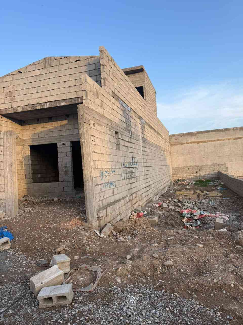 هيكل مسقف كامل للبيع زراعي  مكانه بدر قريب ع شارع فرع مول حسين منطقه جديده للاتصال
***********
السعر ٣٧ وبي مجال بسيط
