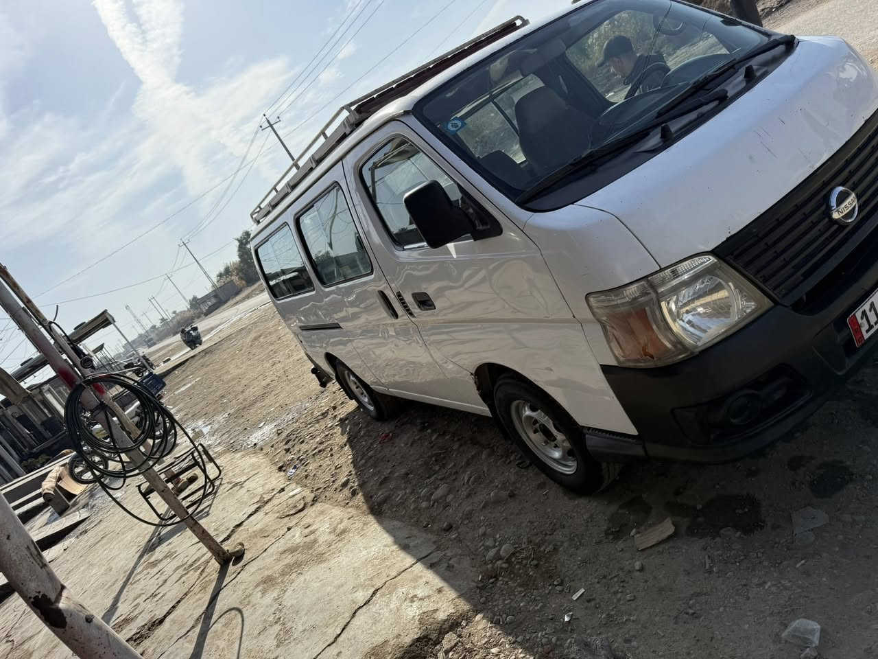 نيسان اورفان موديل 2008مكينه كير اكسل خير من الله رقم بغداد نكليزي ماني ديالى شهربان ***********
