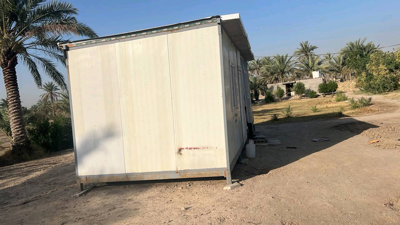 ***********
 معمل كرفانات الفرات الهندسي لصناعه الكرفانات والدور و الجملونات يوجد جميع القياسات تصنيع حسب الطلب ويوجد توصيل جميع المحافظات
للحجز والاستفسار اتصل على الرقم
***********