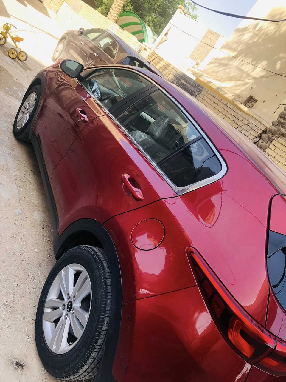 سبورتج موديل 18 مكفوله من الصبغ والتبديل ليبل واحد حادث دعاميه فقط بدون اريباك رقم بغداد كير مكينة حداديه كله مكفول شرط الفحص مكانه كربلاء صور الحادث مرفقه بلمنشور سعر 168 مجال قليل السياره جدا نضيفه استخدام بيت  ***********
