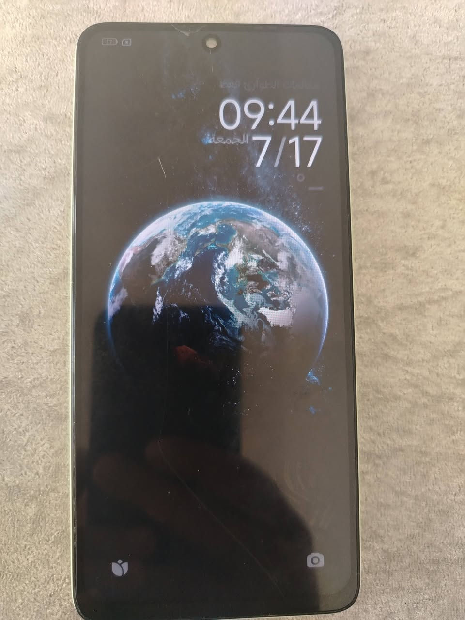 للبيع موبايل ردمي نوت 14 جديد
فقط فطر بالشاشة 
السعر : 180 بي مجال حك الجية
المواصفات 
الشاشة: AMOLED بحجم 6.67 بوصة،
المعالج: MediaTek Helio G99-Ultra.
الذاكرة: 8 جيجابايت RAM 256 جيجابايت تخزين..
الكاميرا : 20 ميجابكسل.
البطارية: 5500 ملّي أمبير.
الشحن: سريع بقدرة 33 واط.

ويه الجهاز شاحنة أصلية 33 واط
مكاني كربلاء
***********
