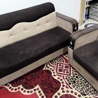 قنفات • ٢قنفة+٤كراسي • خشب أصلي