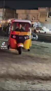 تكتك للبيع موديل ٢٠١٩/١٢/٣٠ رقم وسنويه بغداد ب٦٢٥٠ وبيها مجال بسيط الش...