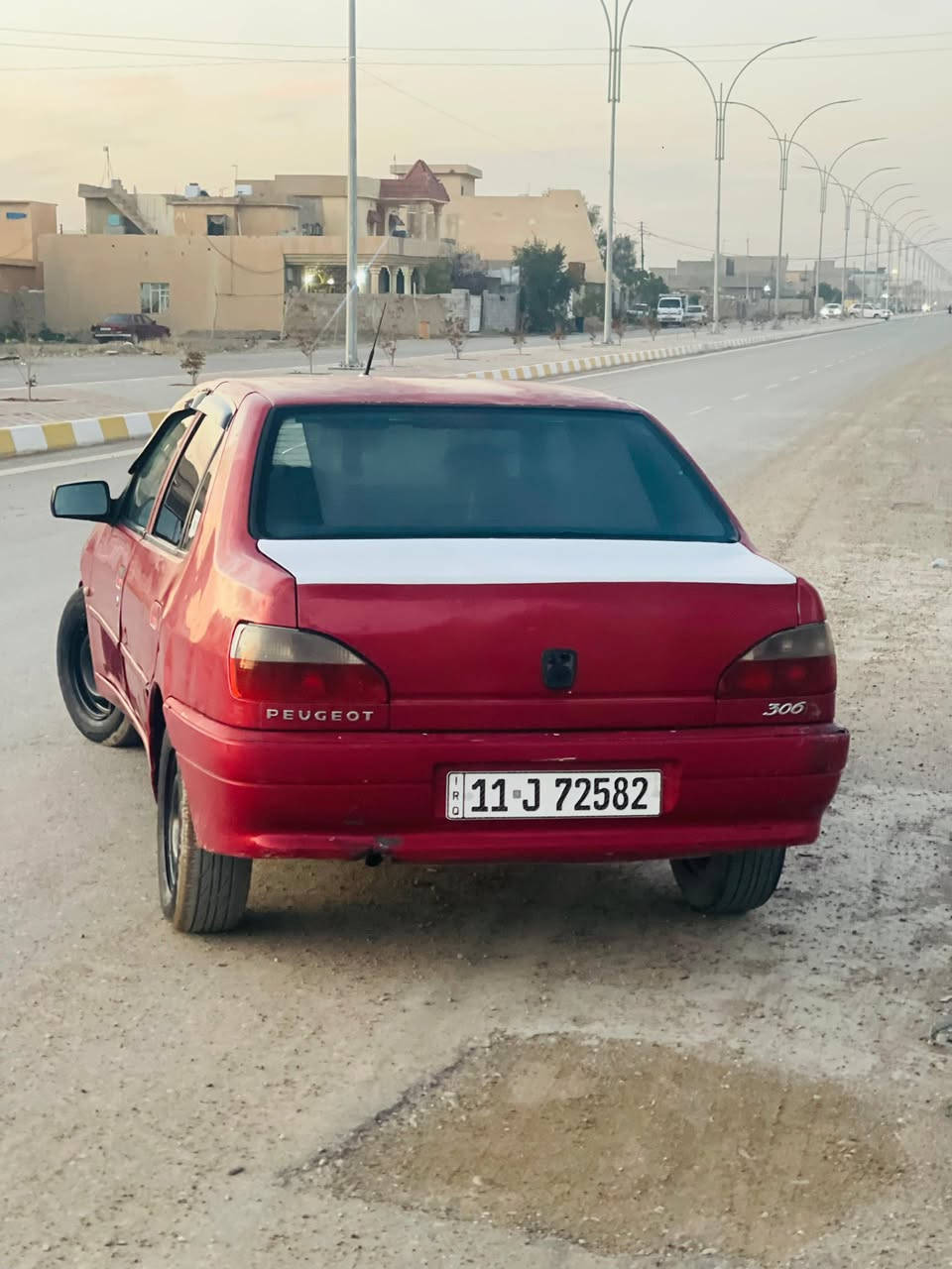 السلام عليكم بيجو 306 السياره حره رقم بغداد مشروع وطني تحويل ثاني يوم السياره كفاله عمه من الدعاميه للدعاميه كير مكينه كهربائيات صدر كلو كفاله تخم تاير تبريد كلشي بيهه شغال 
السعر 35 ورقه وبيهه مجال قليل جدآ 
مكان السياره قضاء العلم 
للستفسار ***********
