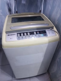 وبركاته خوان غسالة نوع دنكه للبيع شغاله لكن بيه مشكله يوجد له تصليح (0...