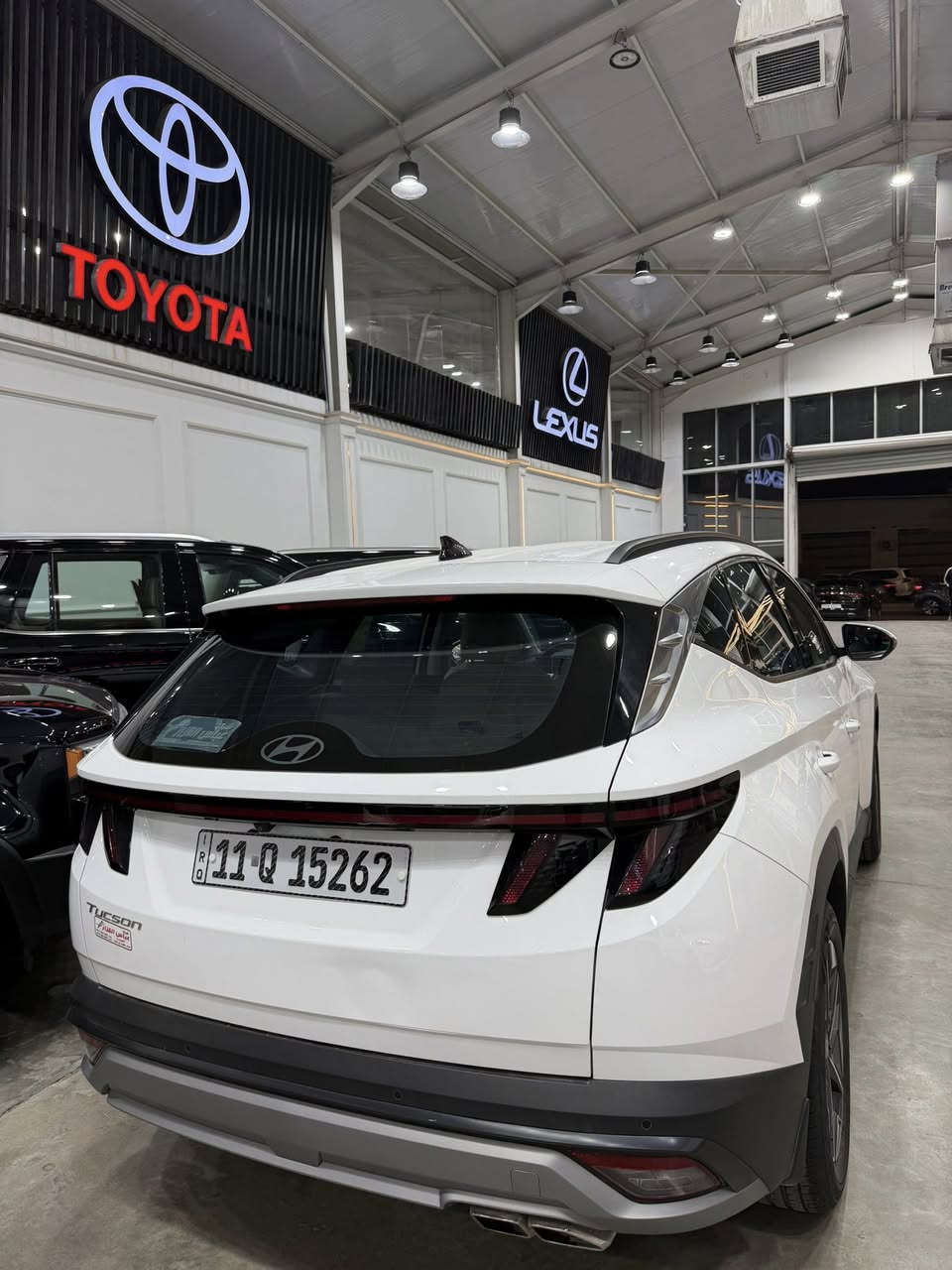 السلام عليكم
هونداي توكسان 2025 
ماشية 13  الف 
جنطة كهرباء
شاشة متصل
تبريد كشنات 
بصمة
كامرة
حساس امامي خلفي
السعر 228 ورقة 
مكان السيارة بغداد الكاظمية جكوك 
***********
