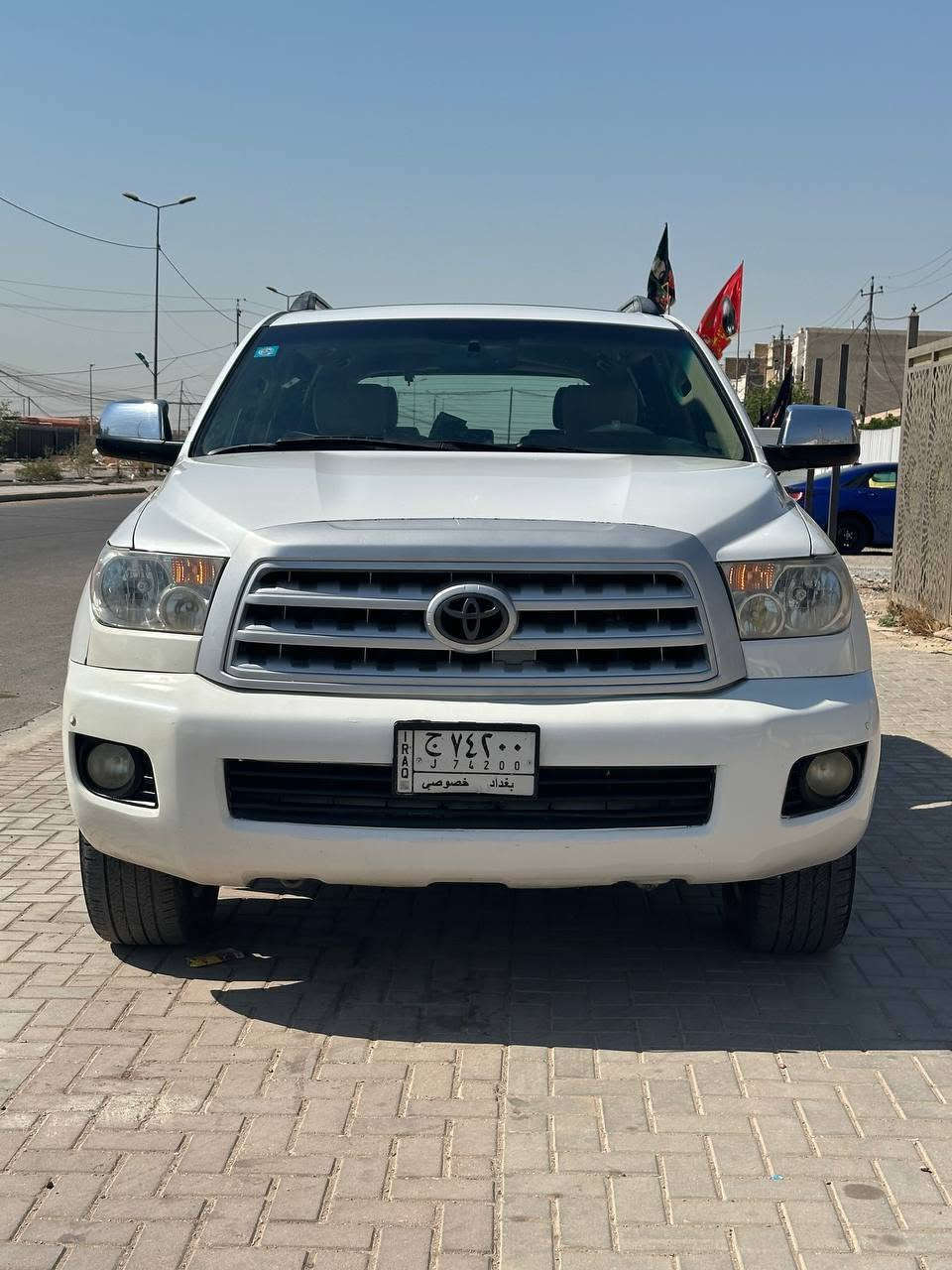 للبيع فقط السعر (١٤٨) الموصفات 👇
تيوتا سيكويا
بسمي مشروع وطني 

موصفاتههً معروفه

داخل بيجي 

كشن منفصل vip

.الموديل:2009

.المواصفات(platnum) 1/1 اعلى فئة 

.سلايد روف

كشناتً جلد

.زراكات 

.كامره

.تحكم ستيرن جهتين

.ستيرن كهرباء

.كشنات جلد +تدفئه تبريد لل اربع مقاعد vip

.بردات جانبيه بلاديه

.V8(5700)

جنطة شفط 

جامات بيها حساسات 

.بعد بيها هوايه مواصفات 

سياره جديده بمعنه الكلمه 

 بيها صبغ بل جاملغ الامامي جهة السايق  والجاملغ الخلفي اثر ضربة تكتك 

السيارة خليجي 
ممشاها ٣٠٠ الف 

مكان السياره بغداد

***********
