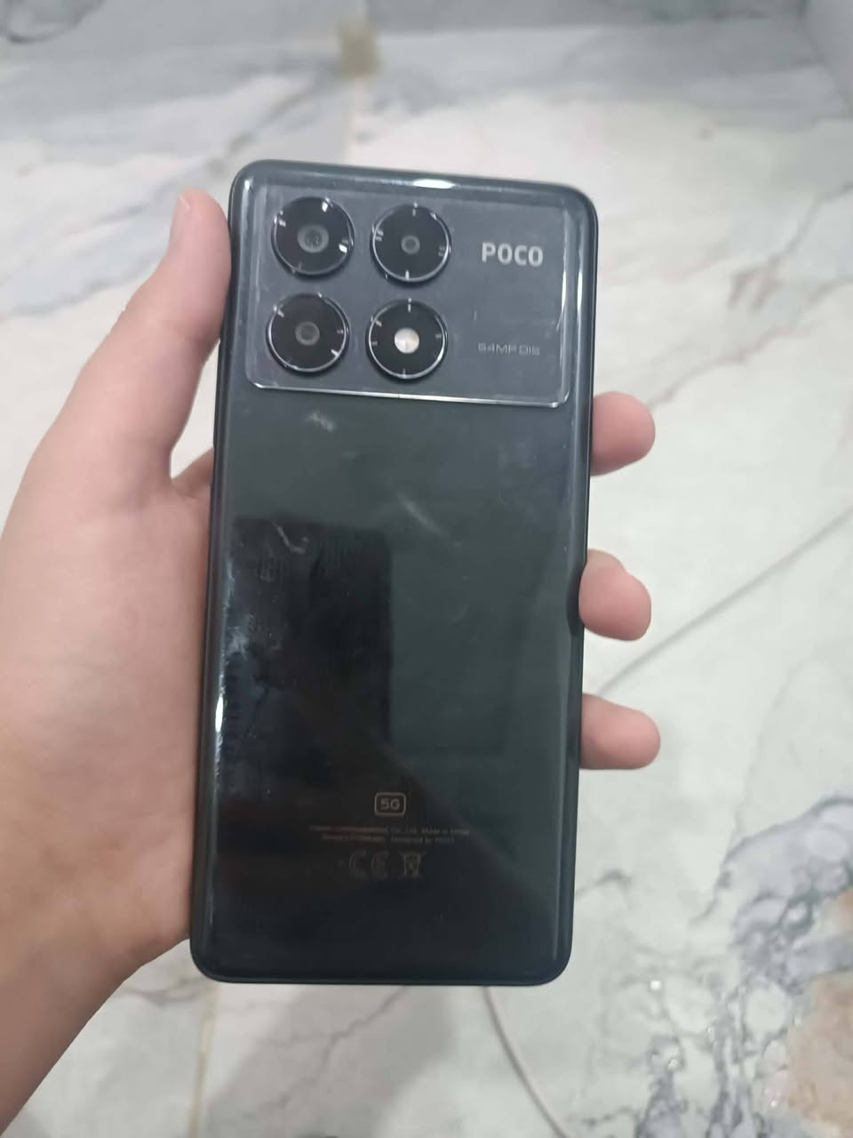 جهاز بوكو x6 برو 5g الذاكرة ٥١٢ جهاز حيل نضيف ومرتب وملحقاته   
كامله وياه سعره ٢٧٥ وبيه مجال
التواصل عل خاص او واتساب 
***********
