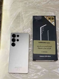 اس 25 الترا ضمان عين الفهد ذاكره 256 تيتانيوم  ملحقات كامله باكيت كيبل...