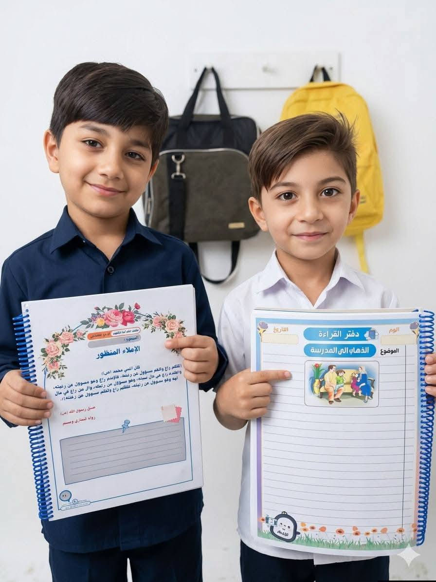 يتوفر لدى الدر للطباعة ✨
📚 طباعة صور التلاميذ على دفاتر الواجبات

بدقة عالية وأسعار مناسبة 💯

🚚 توصيل إلى كافة محافظات العراق

للحجز والاستفسار:

📞 ***********0
