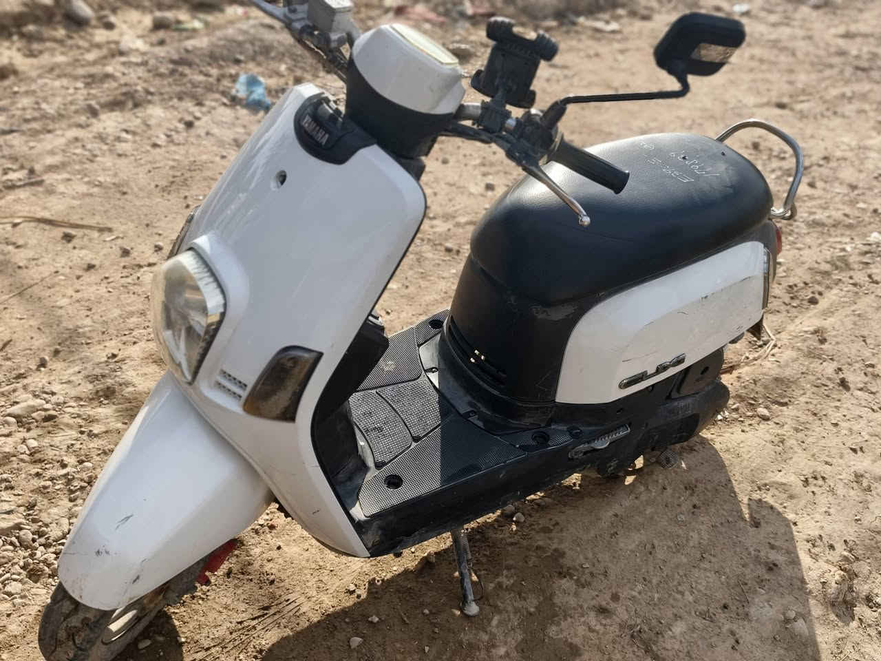 دراجة ماكس بوليس نوزل ،، للبيع سعرها 
750,000 وبيها مجال حگ الجية
***********
