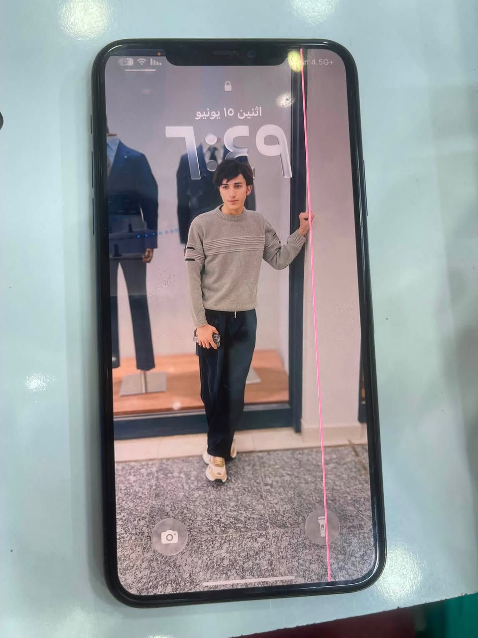 سلام عليكم ايفون2برو ماكس ذاكره 256بطاريه79جهاز مبدل بس شاشه شرط فحص فيس ايدي شغال كله شغال جهاز مكاني ناصريه حي سومر جهاز موضح كدامك بل صور سعر 275وبي مجال شراي خاص ***********
