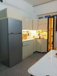 كاونتر مودرن • سْنك ١٢٠ • ملحق ثلاجة ١٣٠