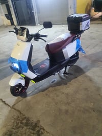 دراجة شحن للبيع   الماركه كوكر  البطاريت 6 مسطرة  مانع سرقة  بصمة  الل...