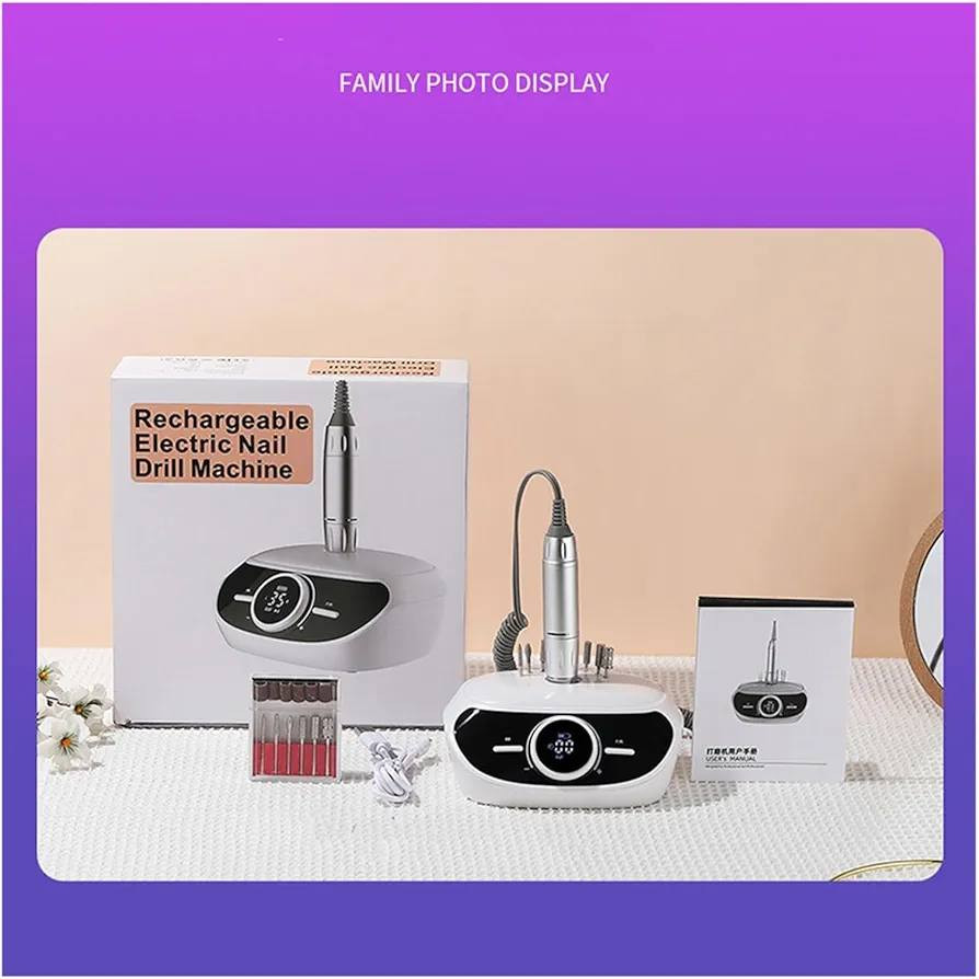 جهاز حفر أظافر كهربائي احترافي عام بسرعة 35000 دورة في الدقيقة، أداة صالون أظافر، جهاز مانيكير وباديكير قابل لإعادة الشحن،

للتواصل وات ساب
***********
