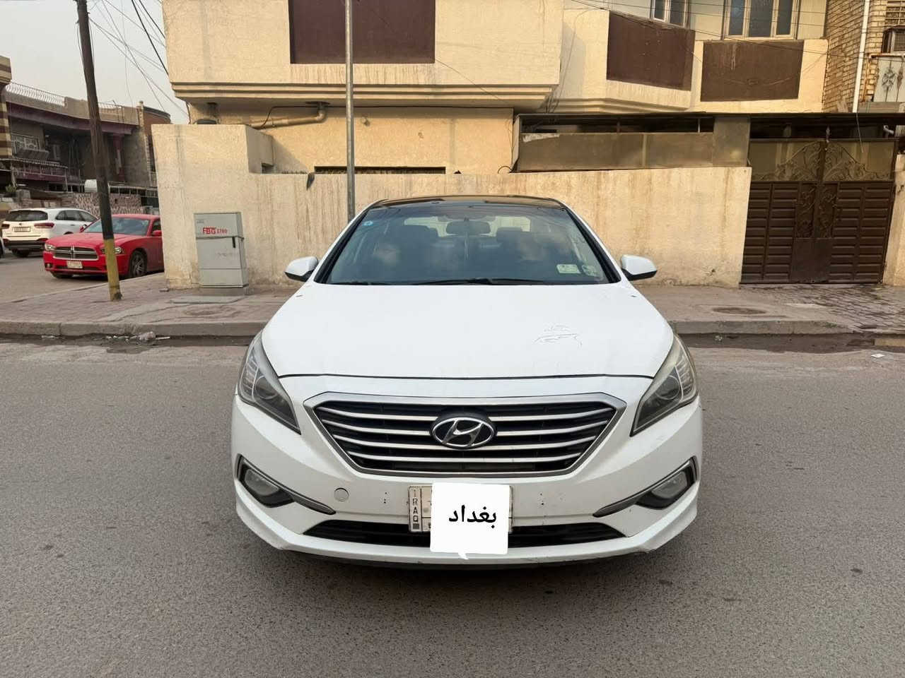 السلام عليكم سوناتا 2016 وارد امريكي بدون حادث  بدون صبغ فقط طخه بسيطه موضحه بصور الحادث والباقي كفاله عامه شرط سونار
مكينه كير حدادي شركة سياره اخت زيرو ماشيه 75 الف حقيقي شرط فحص موصفات  تحكم ستيرن تبريد خلفي مرايات شفط ويلكب كروم دواخل عسلي كشنات مخمل ايكو 
سياره جديده وبعد ع وضع شركه 
مكانه بغداد 
شراي يتصل ***********
