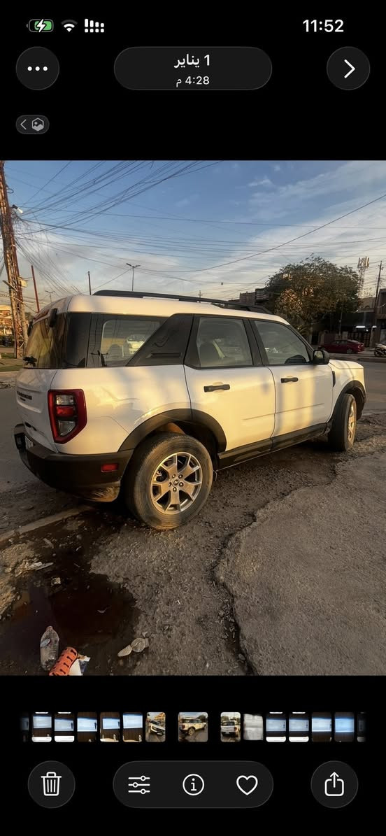 فورد برنكو 23
ماشيه 28 قابل لزياده 
محرك1500توربو
السعر164
تبديل  بنيد بلادي وجاملغ بارد شبر  حادثها بسيط  مو قوي 
3سلندر 
دفع رباعي  دبل  اكسل 
تدفئه وتبريد 
حساسات رادار توقف ذاتي 
كامره خلفيه 
خمس  مودات قيادت 🐐
اوتو ستوب  اوتو هولد
هاند بريك دكمه 
وباقي المواصفات المعروفه لدات لايتات عالي
للتواصل مع حساب  الفيس او ***********
