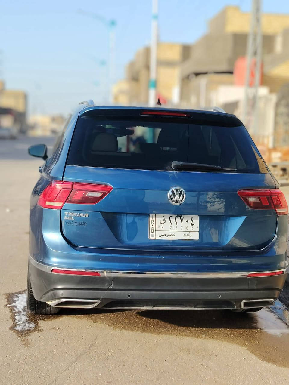 سلام عليكم
سيارة البيع او مراوس
السياره نوع فولكس واكن تيكوان 
موديل 2019
جاهزه بكلشي ما بيها اي نقص 
السياره اون لاين يعني فول مواصفات 
فتحه بصمه جنطه كهرباء فول مواصفات 
حادثه قطعتين تبديل بيبان وقطعتين صبغ 
بدون دواخل
السعر .130بيها مجال
الرقم .***********
