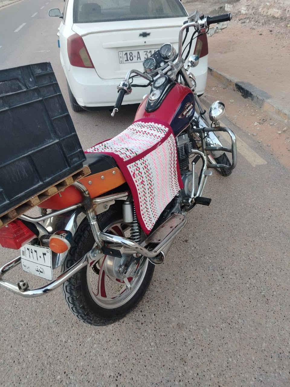 سلام عليكم دراجه صقر مسجله مكاني نجف اي ستفسار اتصال عل رقم  مامتواجد عل فيس  ‏‪***********‬‏
