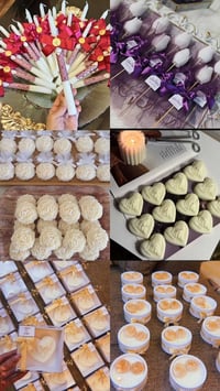 توزيعات شموع • كونكريت فخم • توصيل مجاني