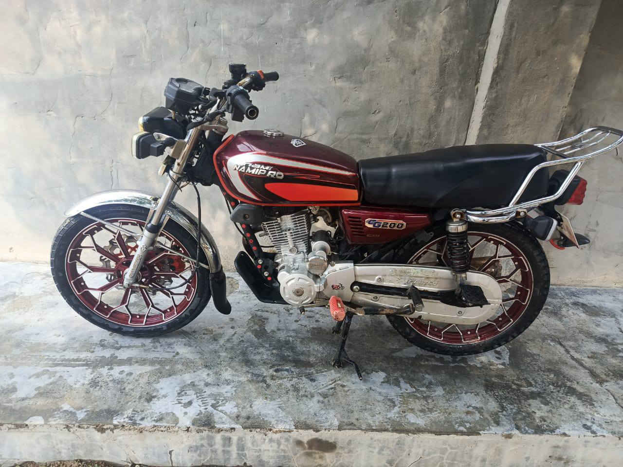 دراجه للبيع نامه برو محسن موديل ٢٠٢٤ مكان ديالى حمرين سعر ٦٠٠ وبي مجال هاتف ***********
