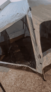 خيمة سداسية قطرها 240سم الارتفاع 160سم. تتسع 4 اشخاص منام.. جلوس 6 اشخ...