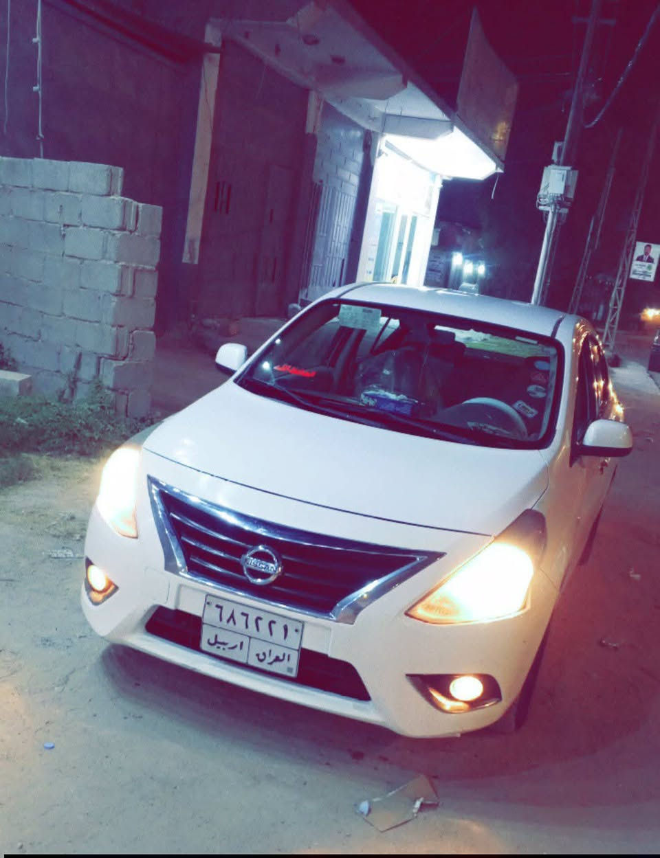 الــــــــسلام علــــيكم 
نيــسان سني مـديل 2022 هـندي بليته زركه  سياره بيه 
قطعه وحده تبديل ولبــــاقـي كــفاله عـامه
رقم اربـيل تريد تحويل أو كاله موجود مـكان السياره النــجف الاشـــرف  الســعر ب 114 ورقه وبيه مجـال الطيبين   رقم مبـايل /***********
