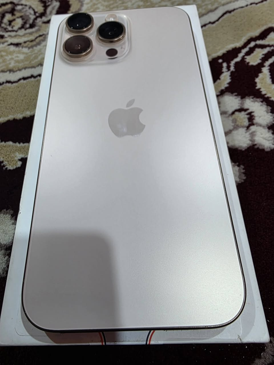 ايفون 16 ابرو ماكس شرق الوسط لون مميز شريحه وحده بعده تحت الضمان ABM بطاريه 100 دورات 55 السعر مليون 550 بصره شط العرب رقم صاحب الجهاز *********** يوجد وتساب
