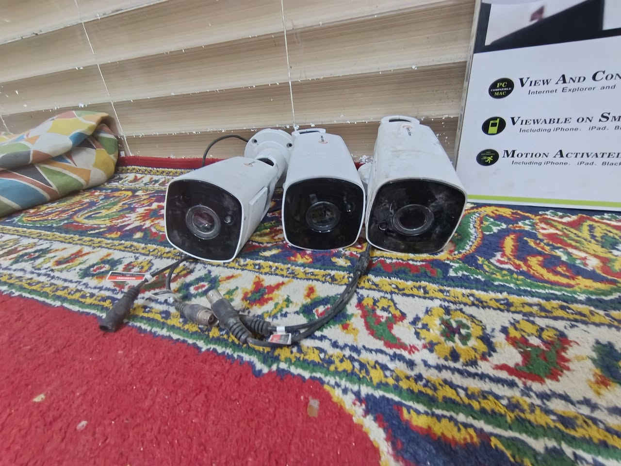 السلام عليكم كاميرات مراقبه للبيع كاميرات فول دقه بعدهن بالكرتونه جدا ما مفتوحات واكو بيهن مستخدم كاميرات تصير مجمعات وترهام عماير مكان ابو غريب المنسيه مقابيل حليب بلادي سعرهن قيم بليرضي الله هذا رقمي للتواصل *********** بي واتساب
