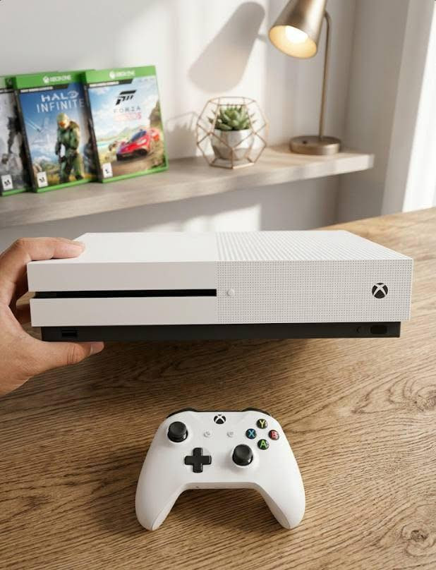 للبيع أو 🎮
اكس بوكس Xbox One S نظيف ويشتغل تمام وما بي أي مشكلة.
بيه اشتراك Game Pass وألعاب جاهزة للعب.

السعر 145$
ويوجد توصيل. 🚚

اللي يريد يستفسر يراسلني خاص


**إذا كنت صاحب هذا الإعلان وتريد حذفه لأي سبب، رجاءا أرسل رسالة إلى الدعم الفني**
